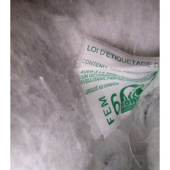 Sorel Boots Women's 6 Black Duck Boots Ankle Winter Snow Snowflake Vintage - Picture 14 of 14